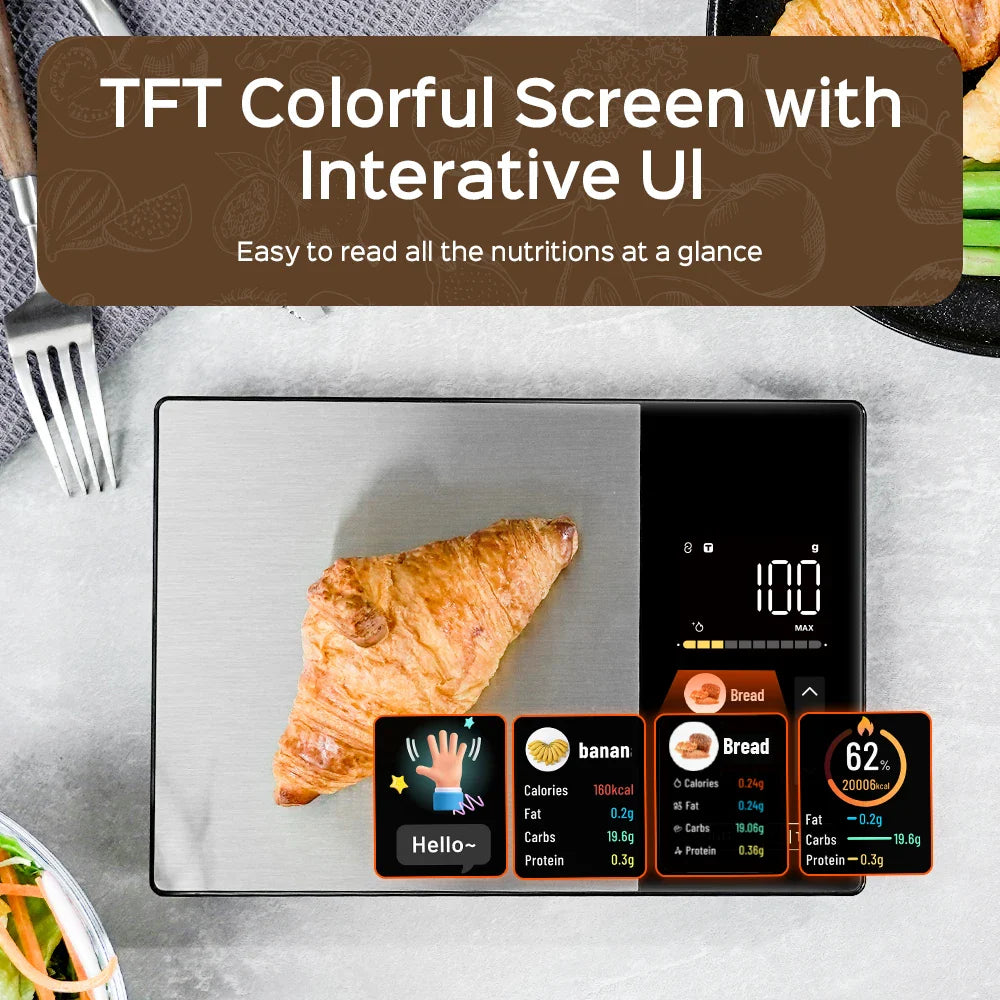 Smart Nutritional Kitchen Scale