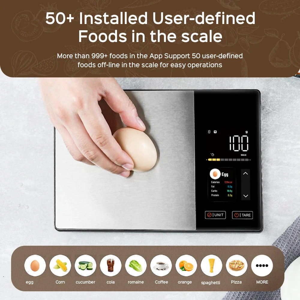 Smart Nutritional Kitchen Scale